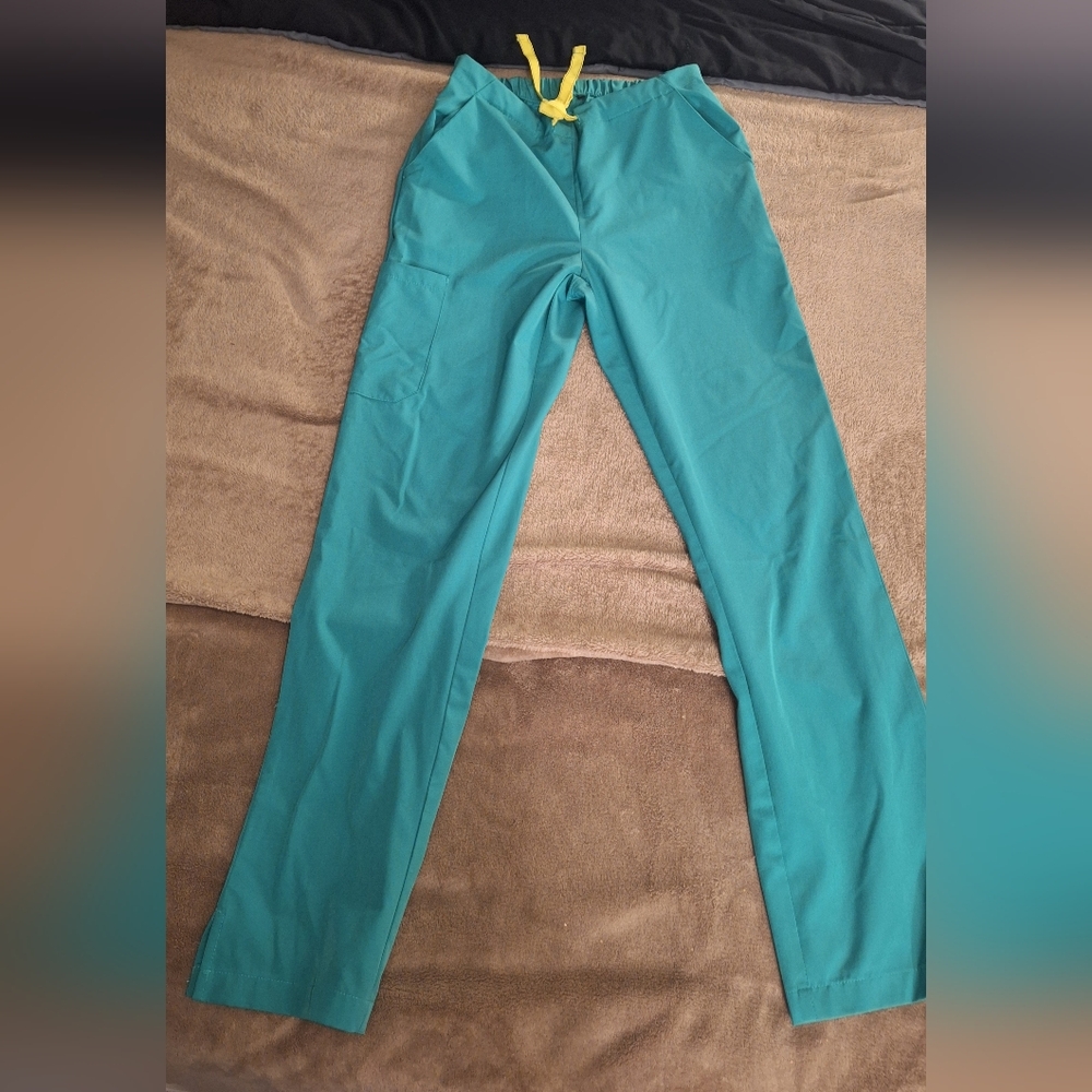 Teal Drawstring Scrubs. Bundle 3+ items & save 25% automatically! 🛍️
